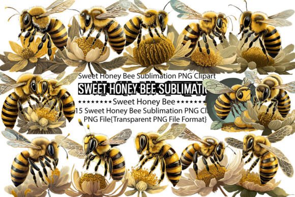 Download Sweet Honey Bee Sublimation Bundle - Bee Collection