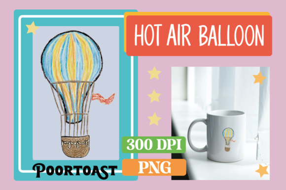 Download Hot Air Balloon Crayon Clipart - Crayon clipart Collection