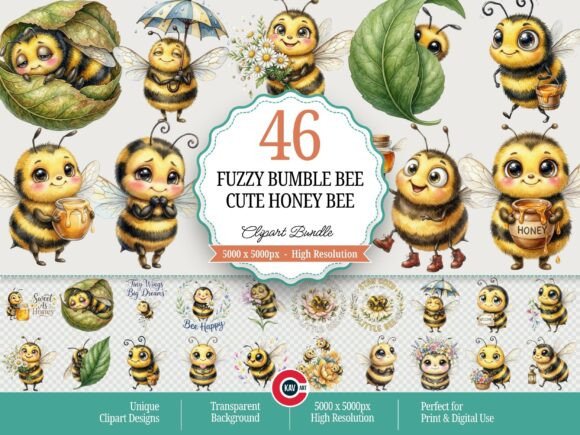 Download Fuzzy Bumble Bee Cute Spring Honey Bee - Bee Collection