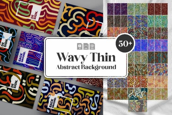 Download 50+ Wavy Thin Abstract Background - Abstract background Collection