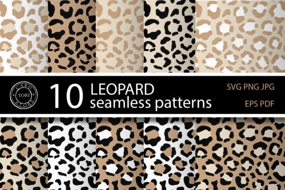 Download Leopard Print SVG Leopard Background - Premium Bundle