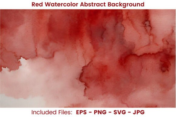 Download Red Watercolor Abstract Background - Abstract background Collection