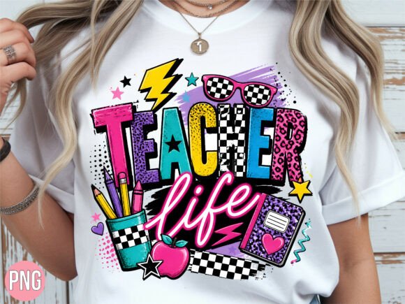 Download Retro Teacher Life Leopard Apple PNG - Leopard Collection