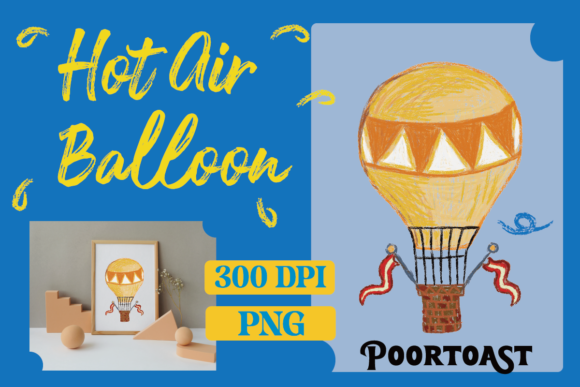 Download Hot Air Balloon Crayon Clipart - Crayon clipart Collection