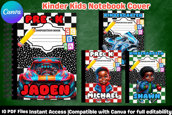 Download Editable Composition Notebook Covers Boy - Composition Collection